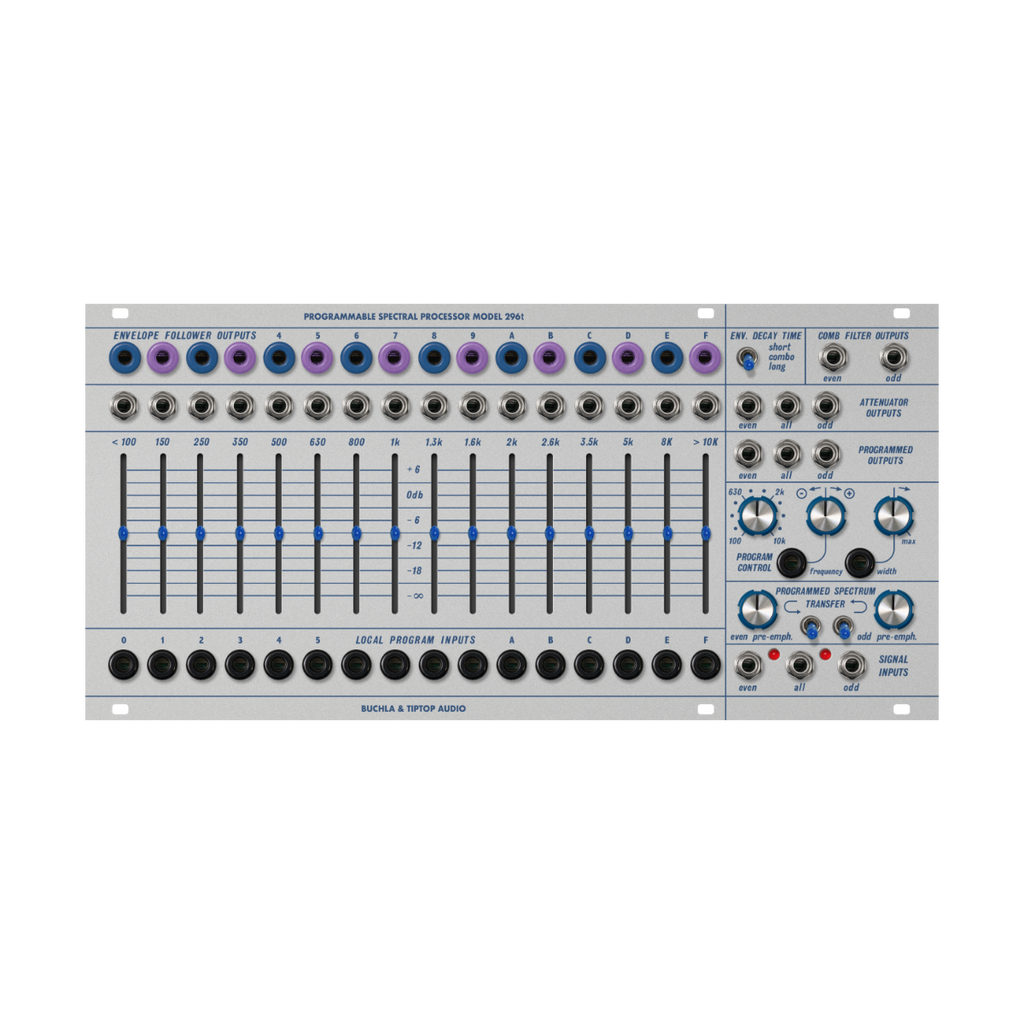 Buchla & Tiptop Audio 296t Programmable Spectral Processor Buchla & Tiptop Audio 296t Programmable Spectral Processor