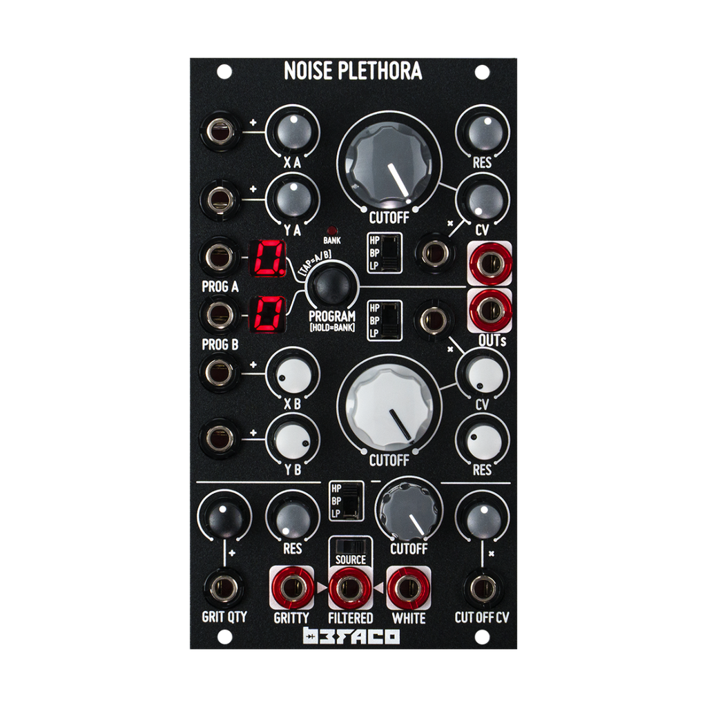 Befaco Noise Plethora モジュラーシンセ ユーロラック Befaco Noise Plethora— Clockface Modular