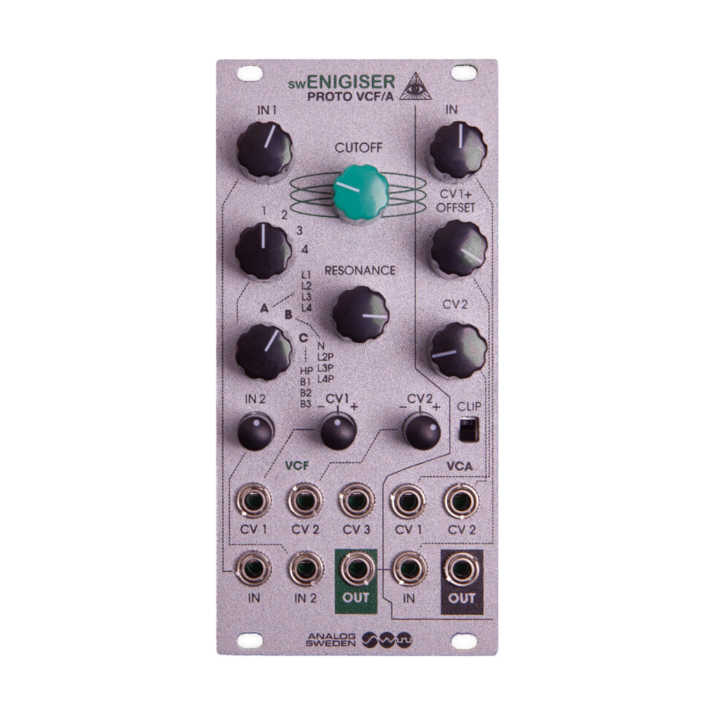 Analog Sweden SWEnigiser Proto VCF/A— Clockface Modular