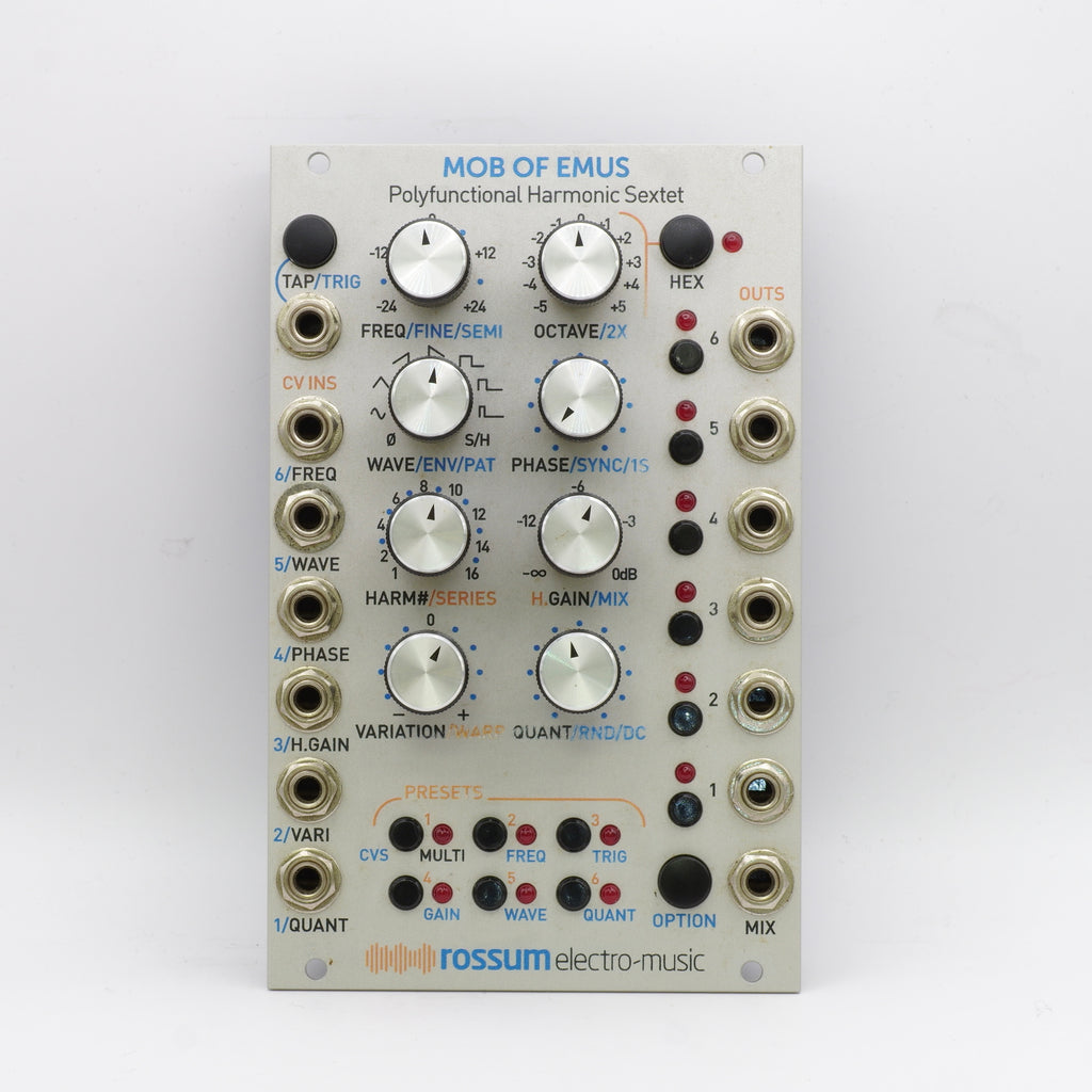 Rossum Electro-Music Mob of Emus [USED:W0]— Clockface Modular