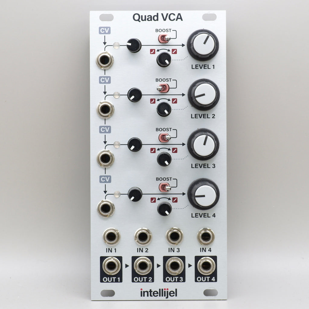 Intellijel Designs Quad VCA [USED:W0]— Clockface Modular