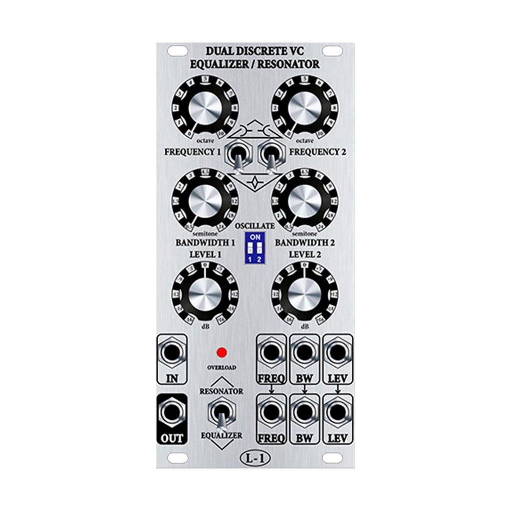 L-1 Dual Discrete EQ + Resonator (Demo)— Clockface Modular