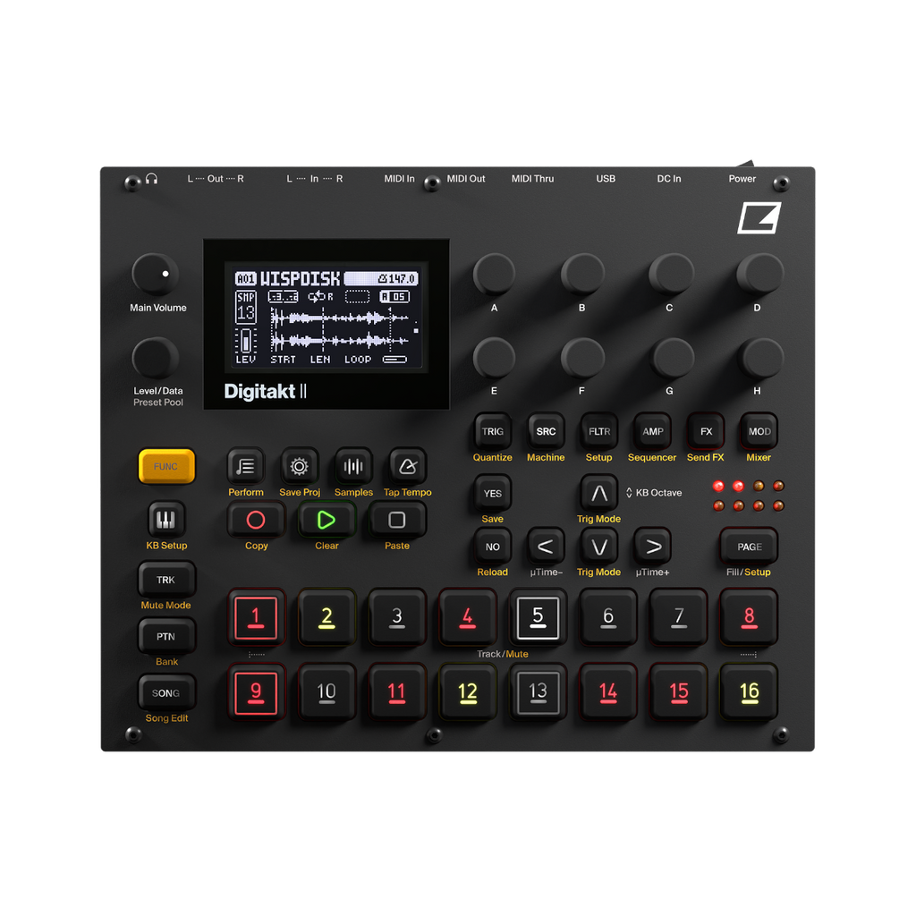 Elektron Digitakt II— Clockface Modular Elektron Digitakt II— Clockface Modular