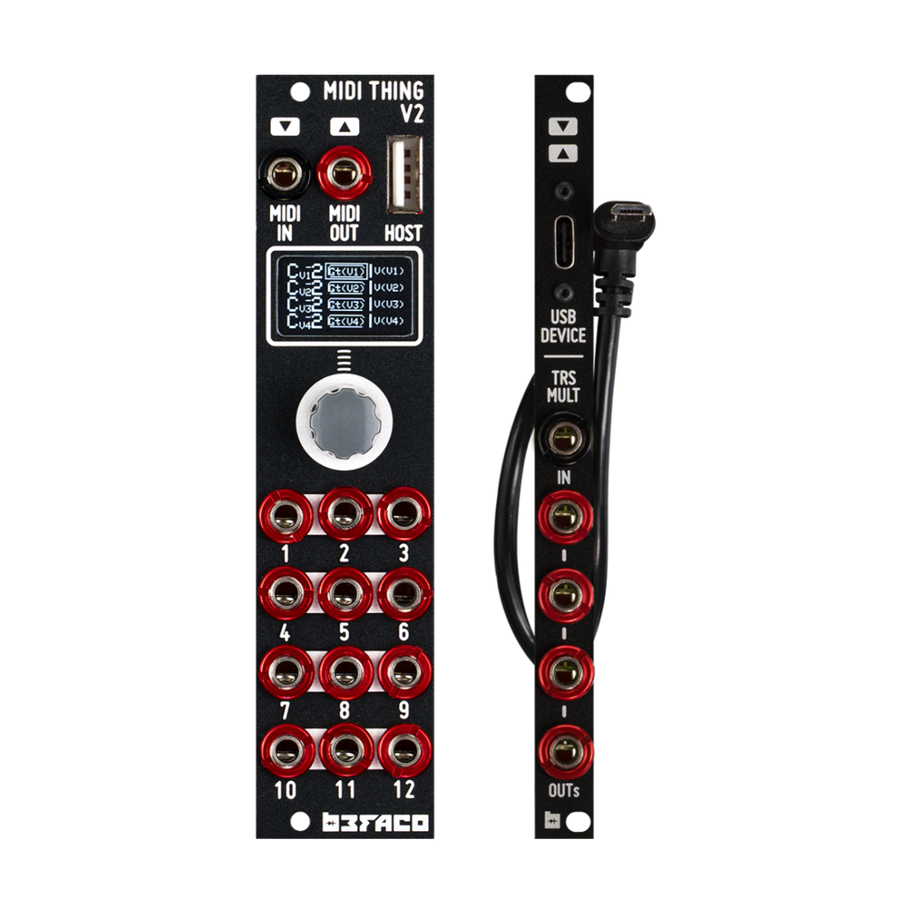 Befaco MIDI THING モジュラー　シンセサイザー　ユーロラック Befaco MIDI Thing V2— Clockface Modular