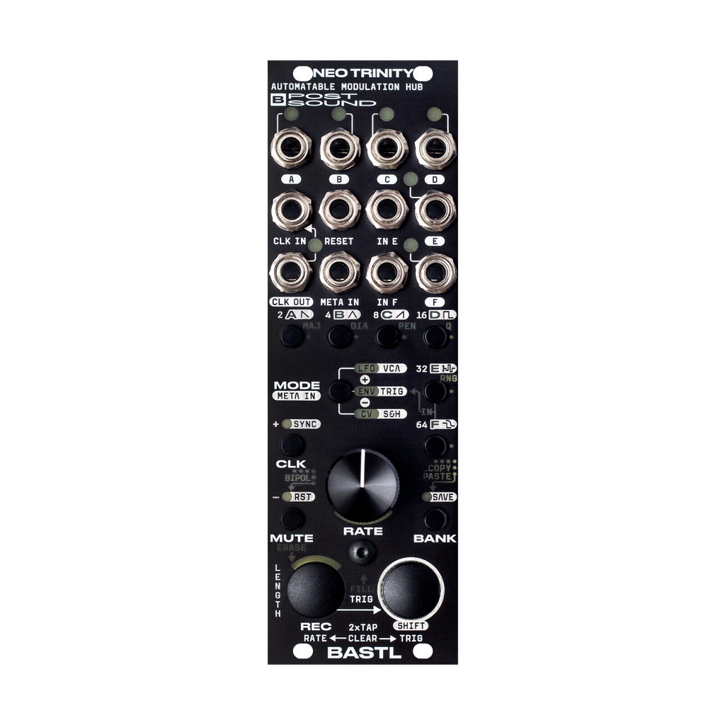 Bastl Instruments Neo Trinity— Clockface Modular Bastl Instruments Neo Trinity— Clockface Modular