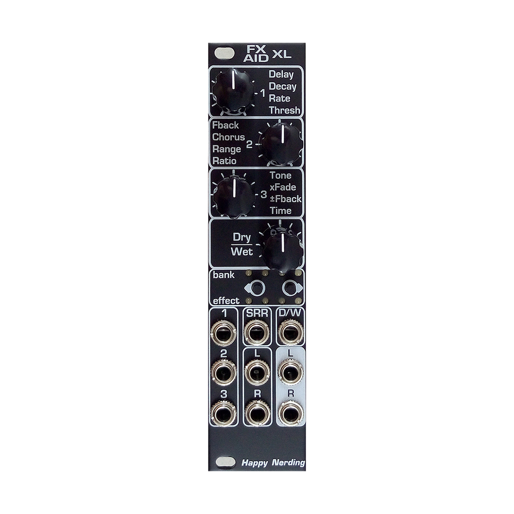 Happy Nerding FX AID XL (Black)— Clockface Modular Happy Nerding FX AID XL (Black)— Clockface Modular