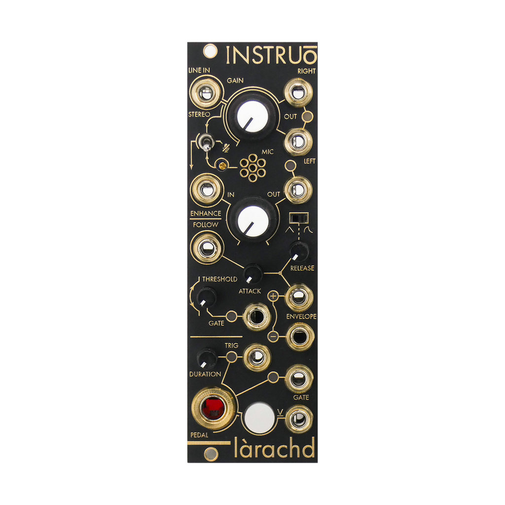 Instruo Larachd 外部オーディオ→cv変換モジュール Instruo Larachd— Clockface Modular