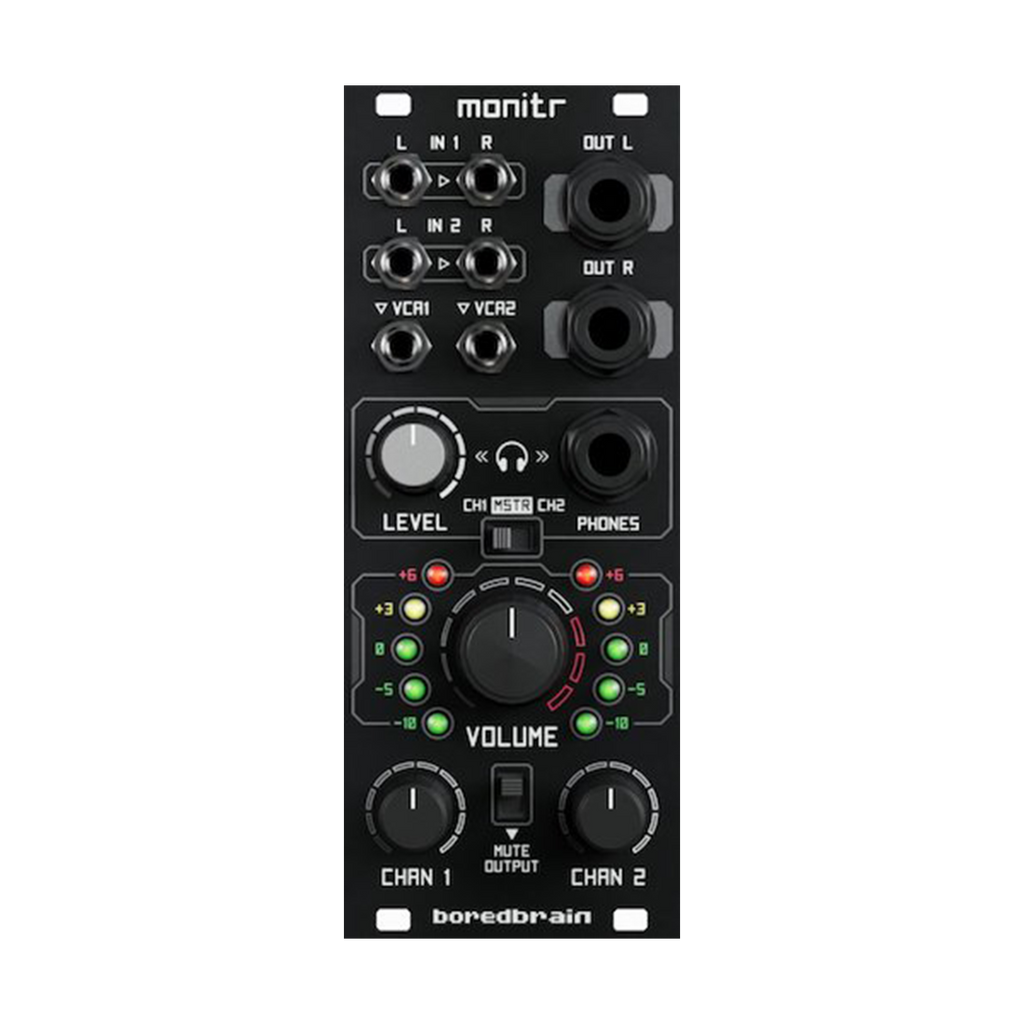 [ほぼ新品] boredbrain monitr モジュラーシンセサイザー Boredbrain Music Monitr— Clockface Modular
