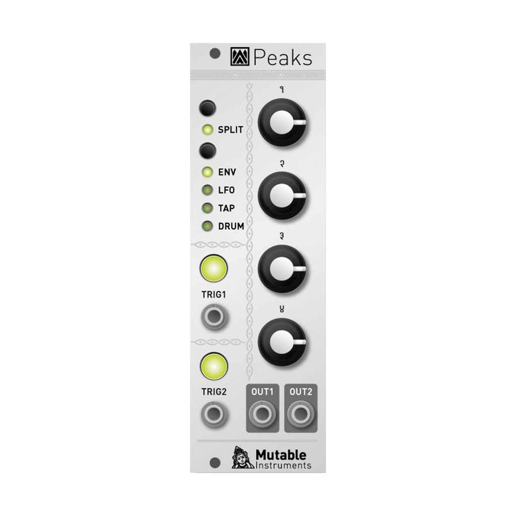 Mutable Instruments Peaks — Clockface Modular Mutable Instruments Peaks — Clockface Modular