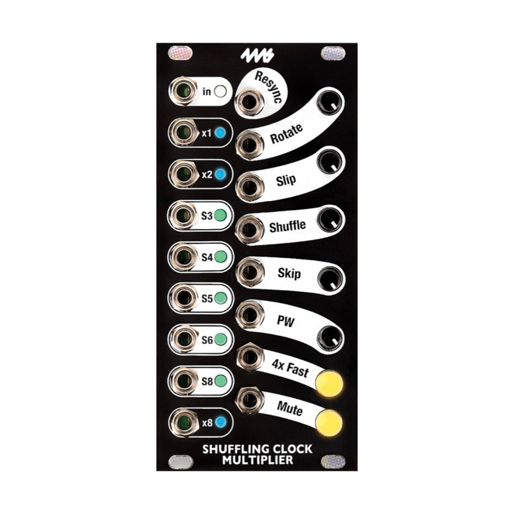 4ms Shuffling Clock Multiplier + (SCM+) — Clockface Modular 4ms Shuffling Clock Multiplier + (SCM+) — Clockface Modular