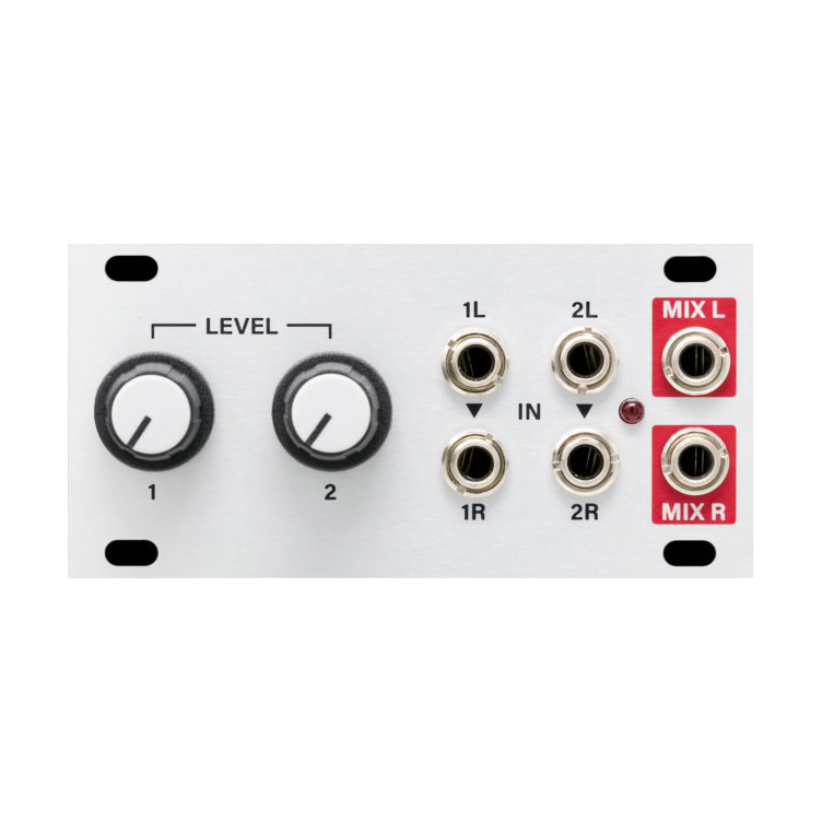 Intellijel Designs Stereo Mixer 1U— Clockface Modular Intellijel Designs Stereo Mixer 1U— Clockface Modular