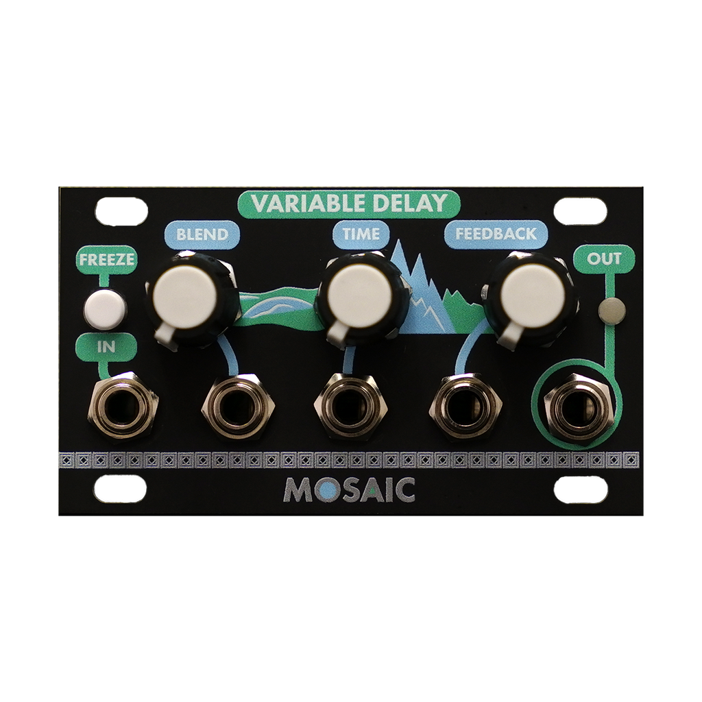 Mosaic Variable Delay— Clockface Modular
