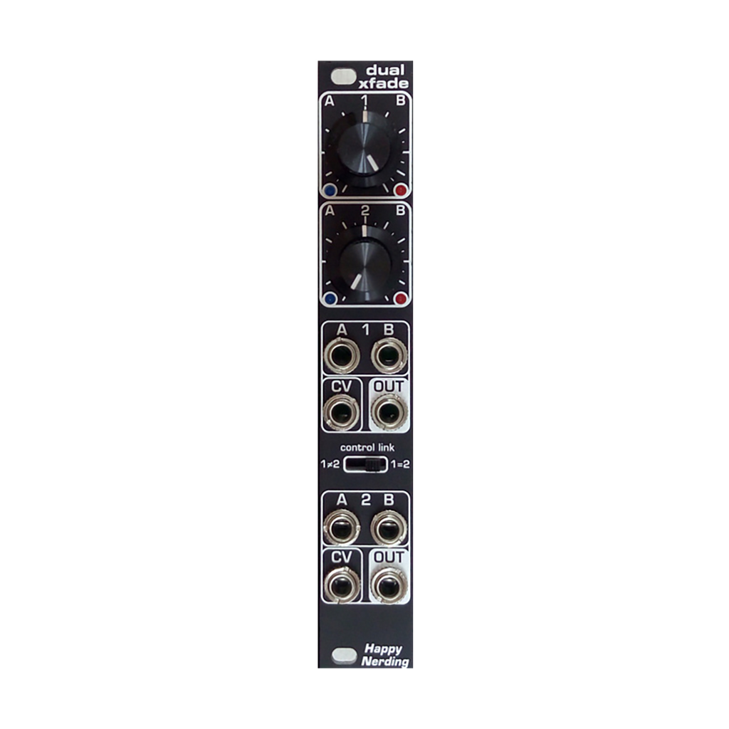 Happy Nerding 2xSAM black ユーロラック モジュラー Happy Nerding 2xSAM (Black)— Clockface Modular