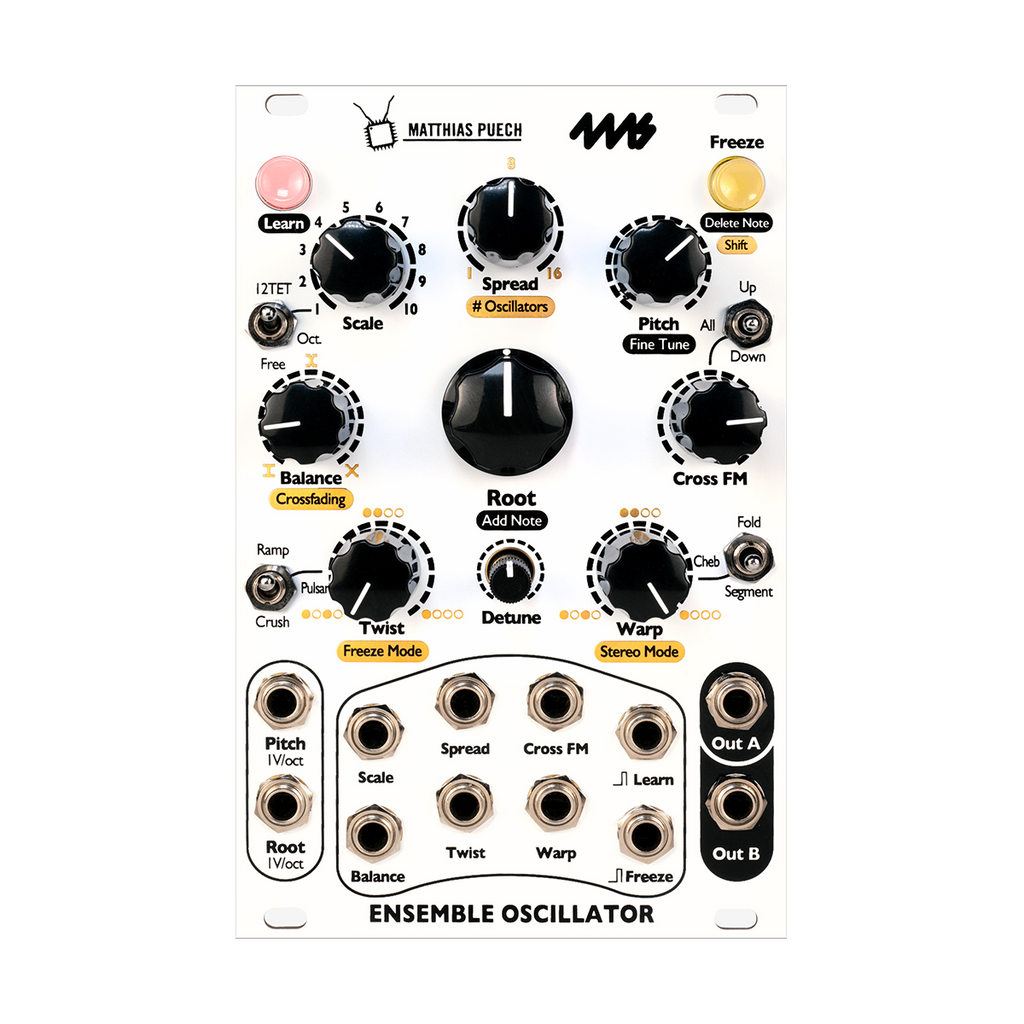 4ms Ensemble Oscillator (EO)— Clockface Modular