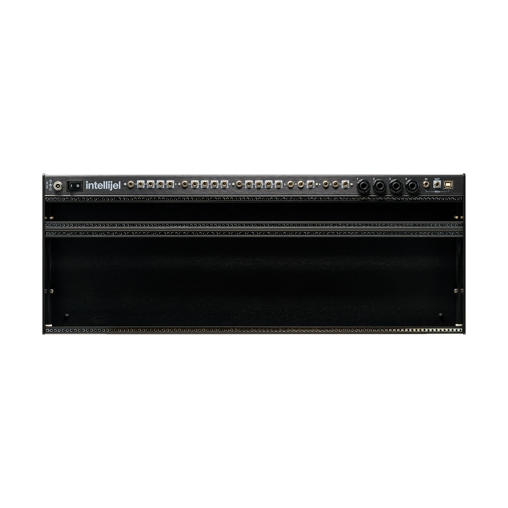 Intellijel Designs 4U Palette Case 104HP (Black)— Clockface Modular Intellijel Designs 4U Palette Case 104HP (Black)— Clockface Modular