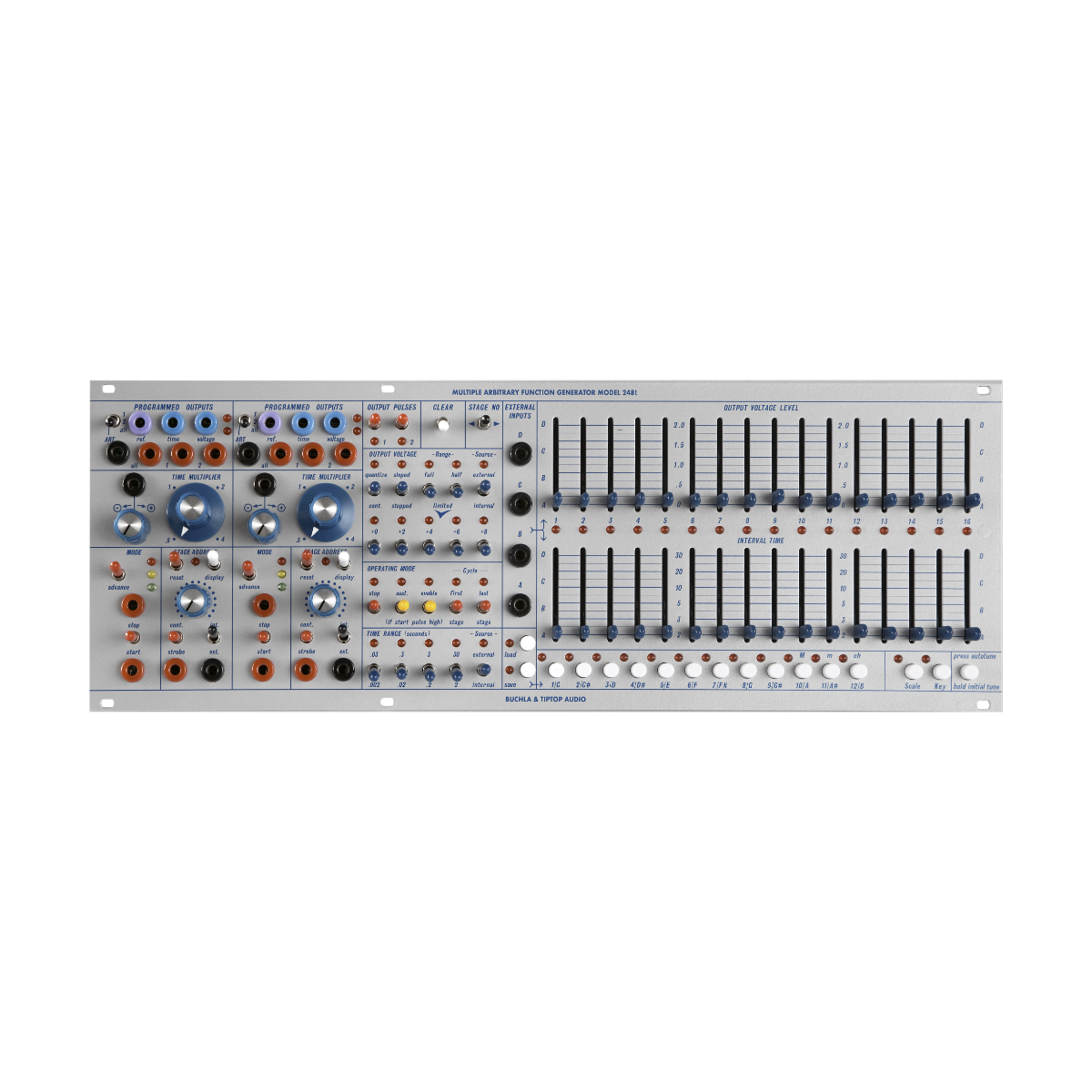 Buchla & Tiptop Audio 248t Multiple Arbitrary Function Generator
