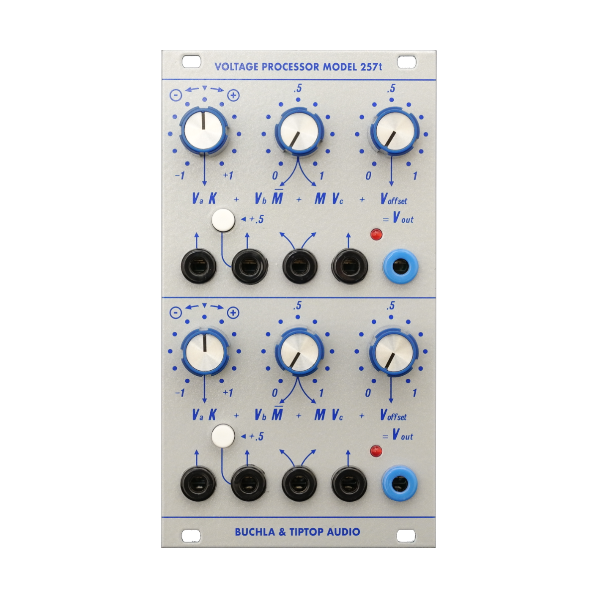 Buchla & Tiptop Audio 257t Dual Voltage Processor— Clockface Modular Buchla & Tiptop Audio 257t Dual Voltage Processor— Clockface Modular