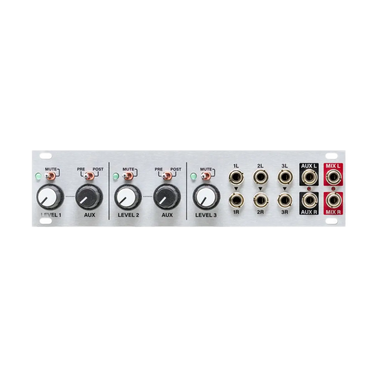 Intellijel Designs Aux Mix 1U— Clockface Modular