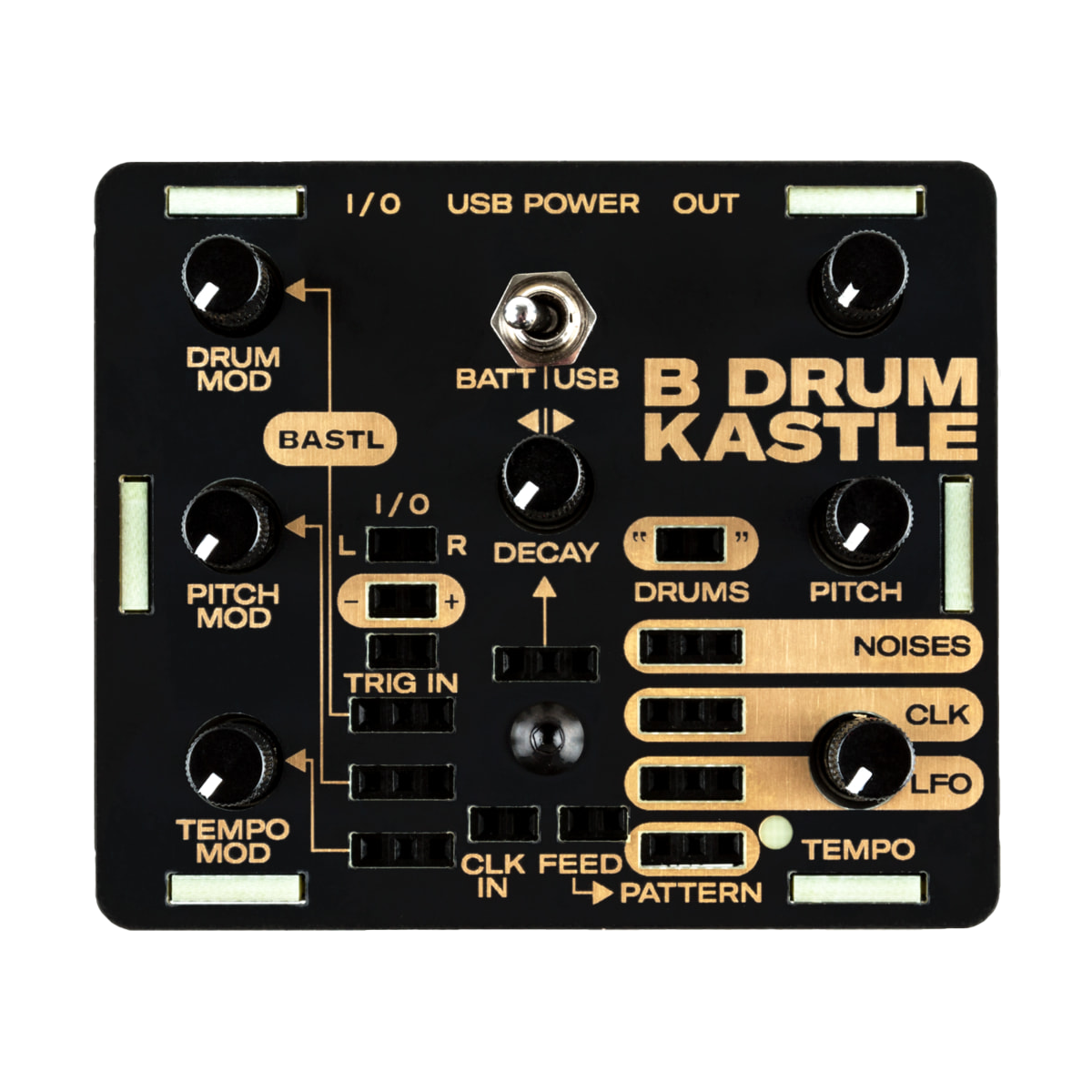 Bastl Instruments Kastle Drum — Clockface Modular Bastl Instruments Kastle Drum — Clockface Modular