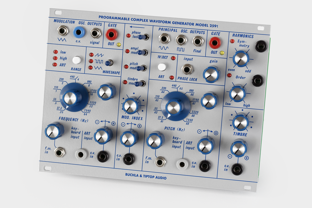 Buchla & Tiptop Audio 259t Programmable Complex Waveform Generator Buchla & Tiptop Audio 259t Programmable Complex Waveform Generator