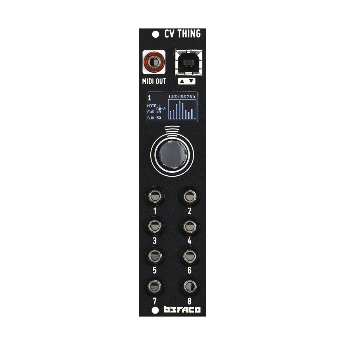 Befaco CV Thing モジュラーシンセ ユーロラック Befaco CV Thing— Clockface Modular