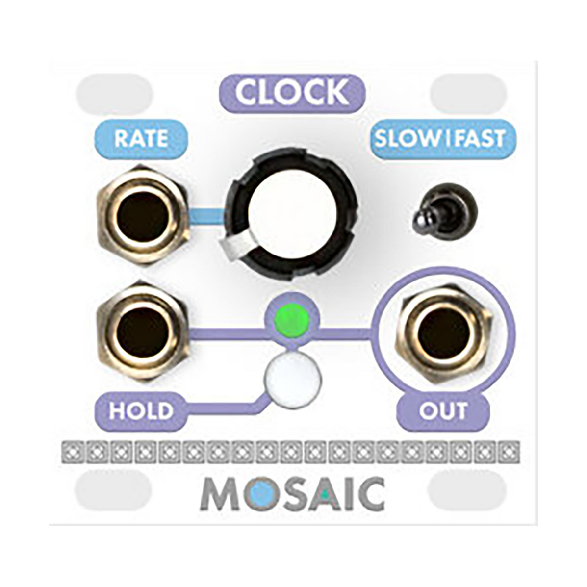 Mosaic Clock — Clockface Modular