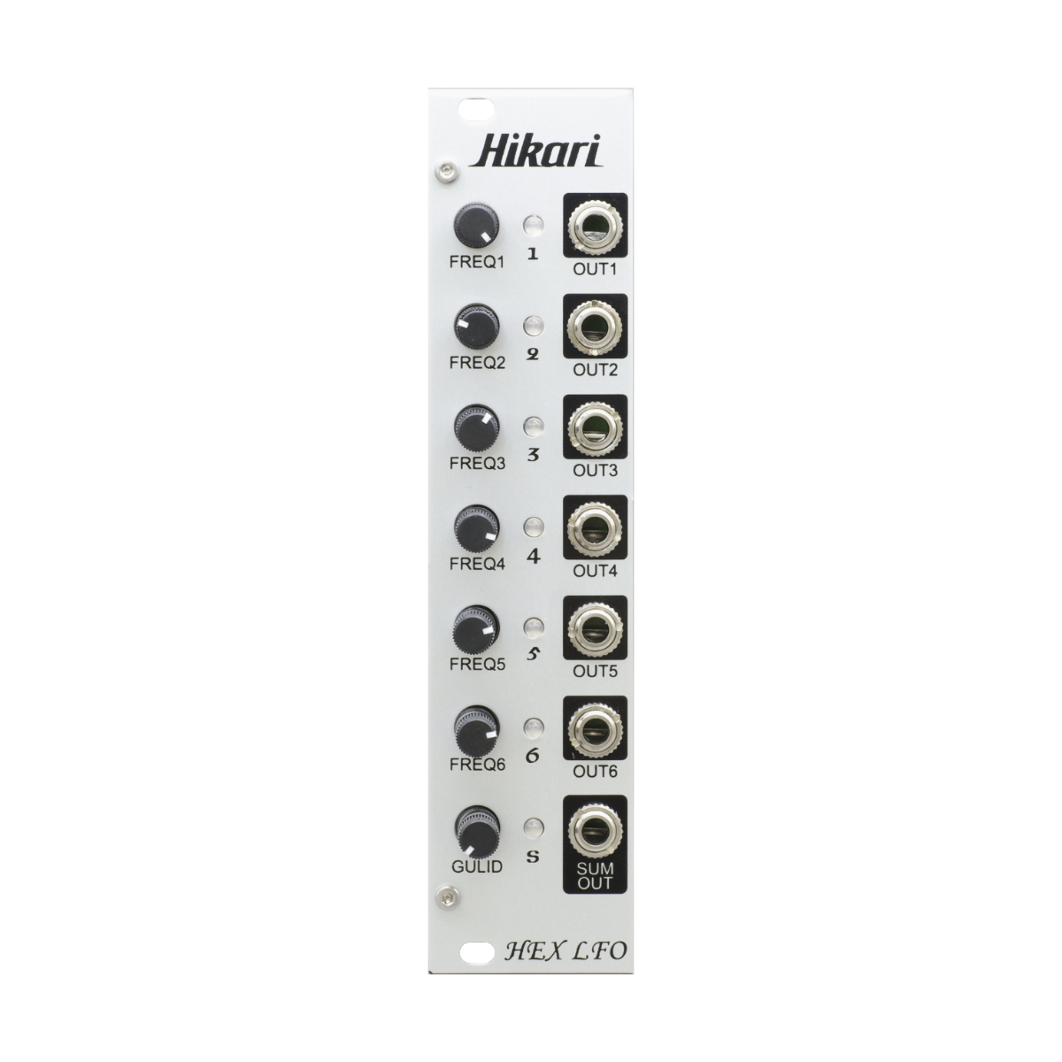 Hikari Instruments Hex LFO— Clockface Modular