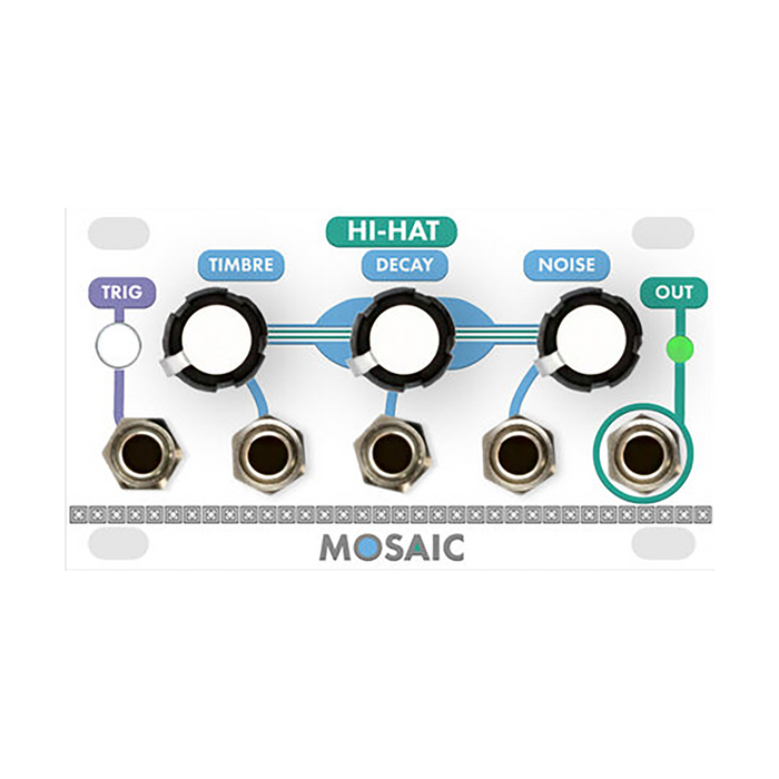Mosaic Hi-Hat— Clockface Modular