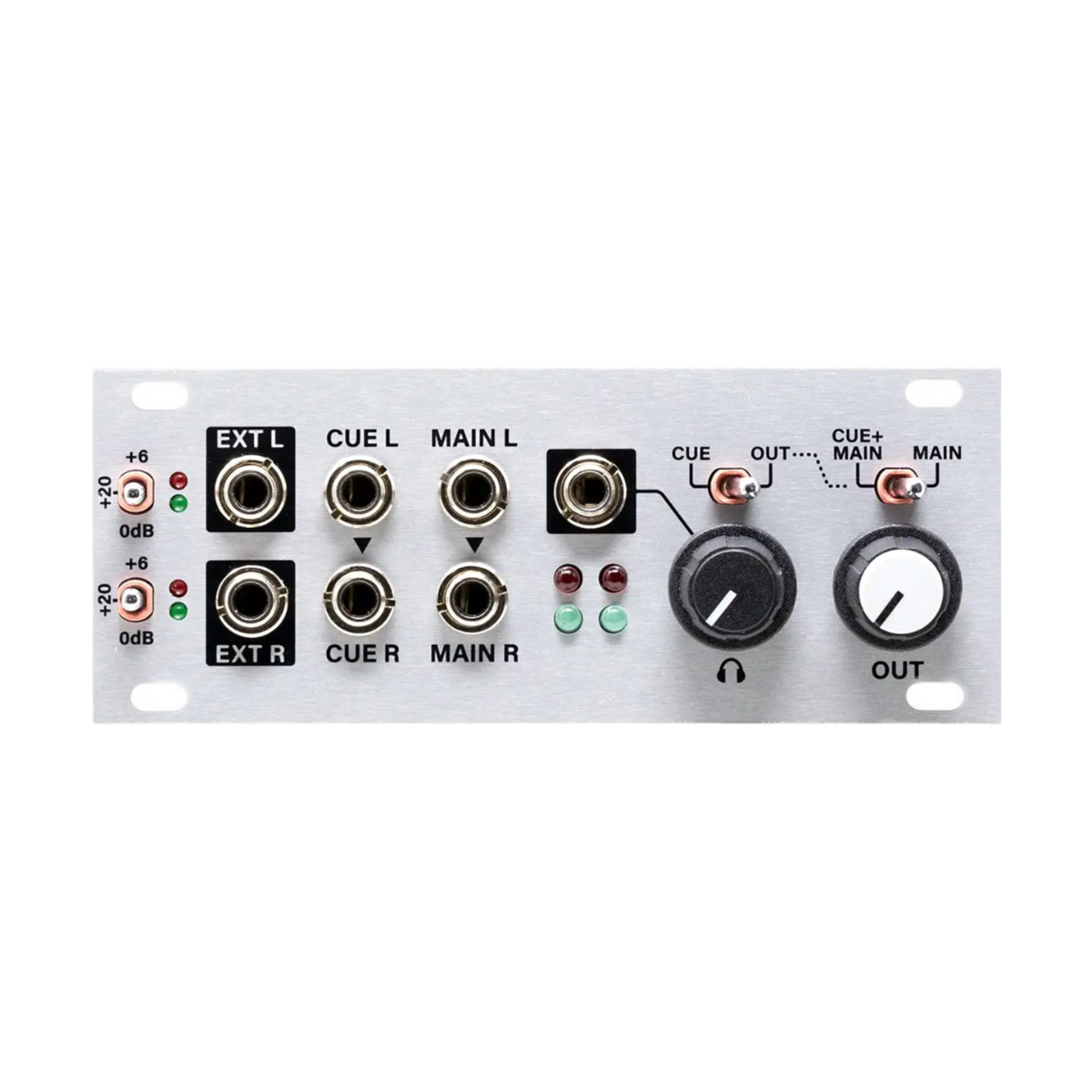 Intellijel Designs Stereo I/O 1U — Clockface Modular Intellijel Designs Stereo I/O 1U — Clockface Modular