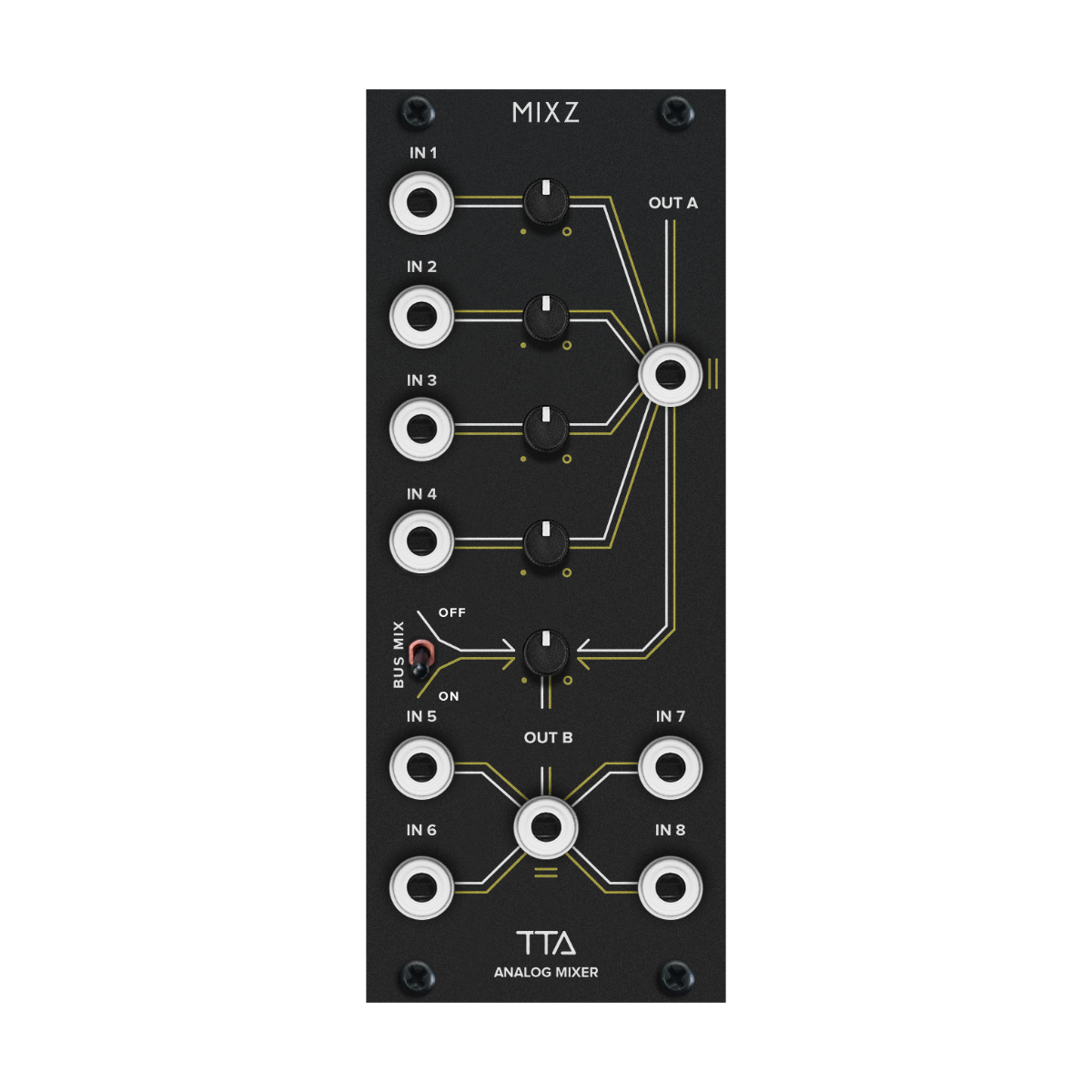 Tiptop Audio MIXZ— Clockface Modular Tiptop Audio MIXZ— Clockface Modular