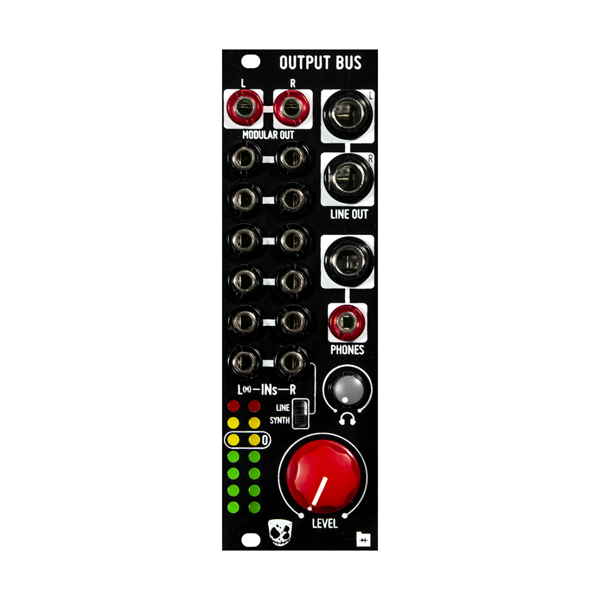 Itebs Module Befaco / Divkid Output Bus— Clockface Modular