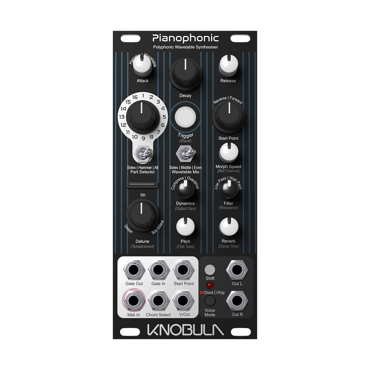 Knobula Pianophonic— Clockface Modular Knobula Pianophonic— Clockface Modular