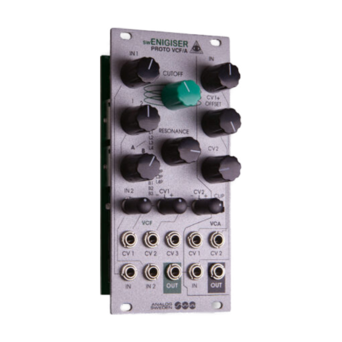 Analog Sweden SWEnigiser Proto VCF/A— Clockface Modular Analog Sweden SWEnigiser Proto VCF/A— Clockface Modular