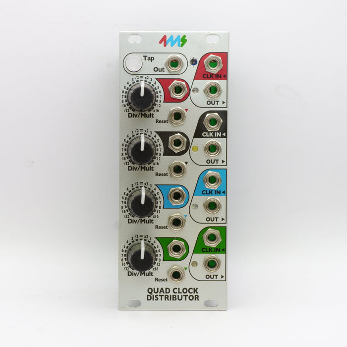 4ms Quad Clock Distributor ( QCD ) [USED:W0]— Clockface Modular