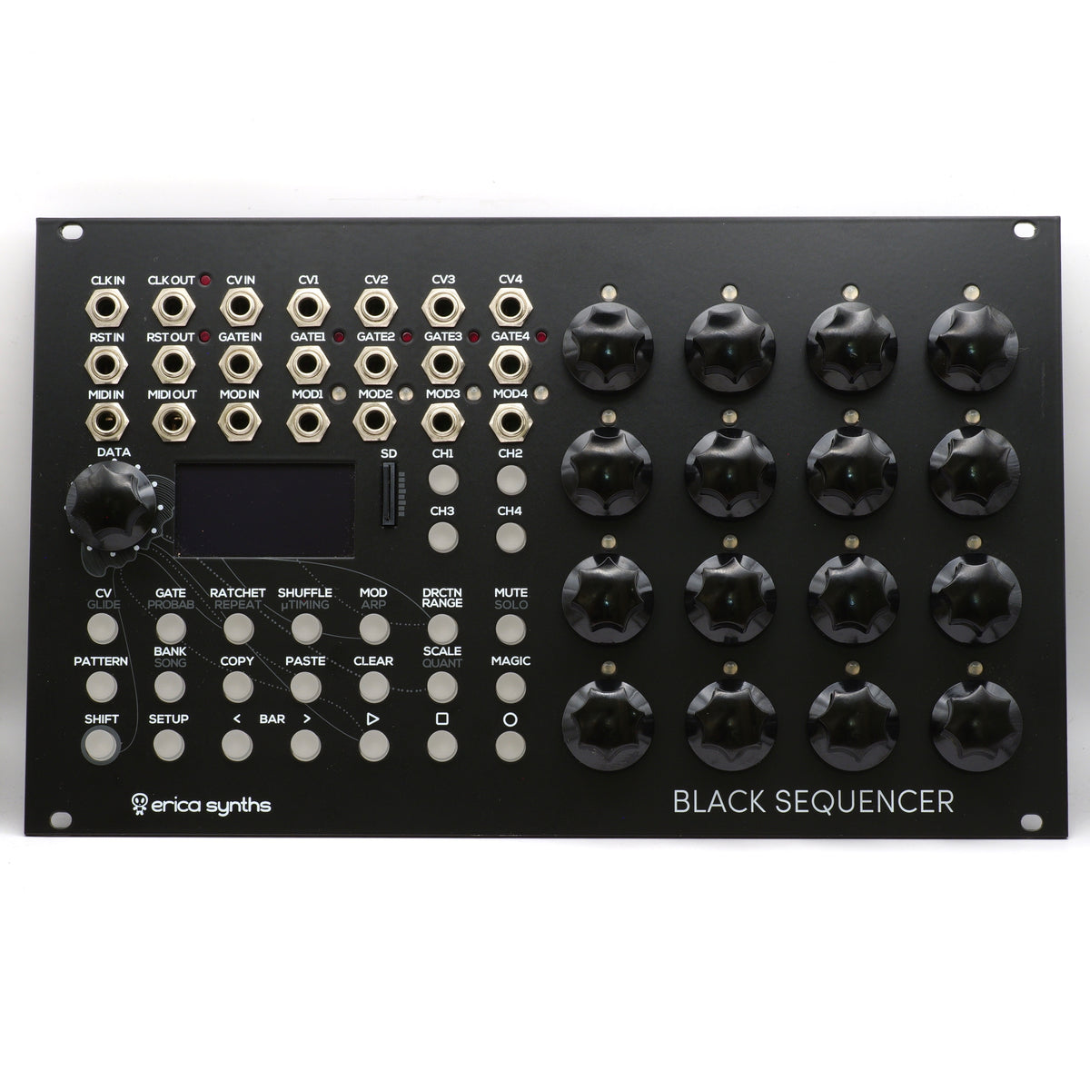 Erica Synths Black Sequencer [USED:W0]— Clockface Modular