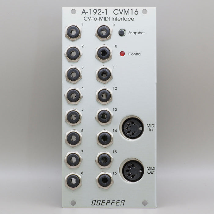 Doepfer A-192-1 Voltage-to-MIDI Interface CVM16 [USED:W0]