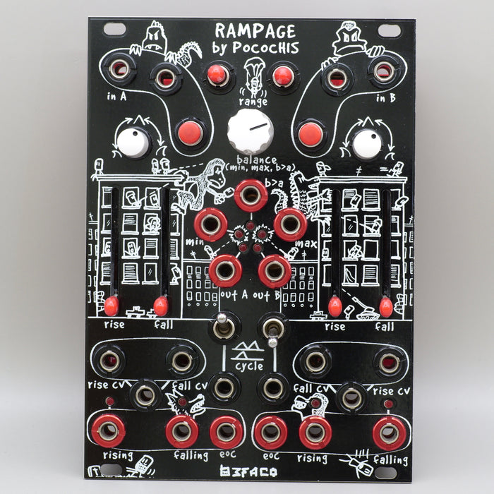 【Befaco】 Rampage Pocochis LTD Edition Befaco Rampage— Clockface Modular
