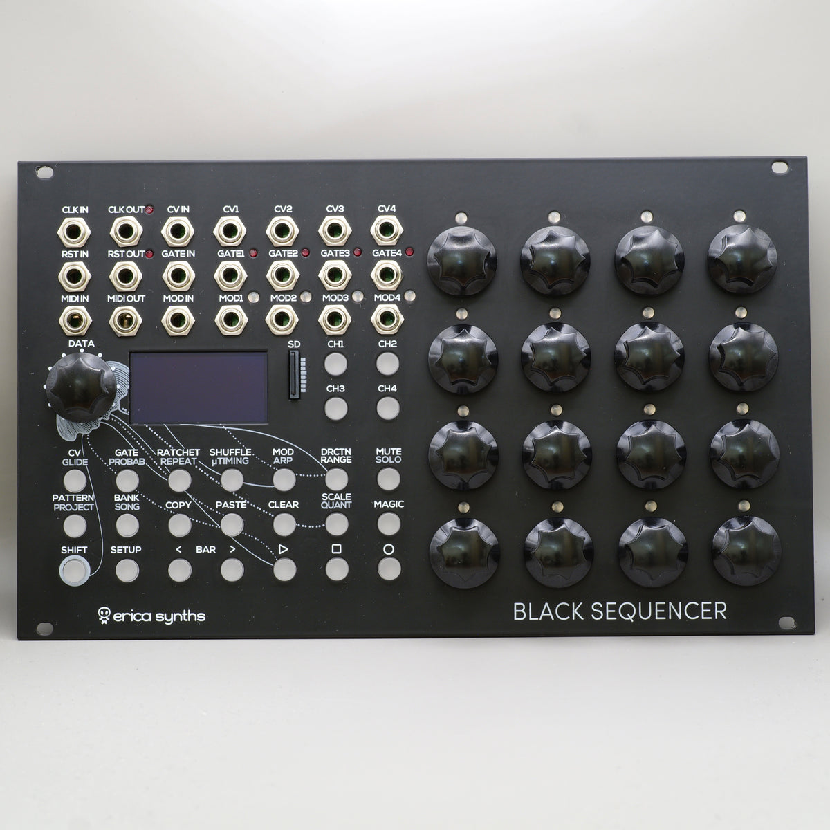 Erica Synths Black Sequencer [USED:W0]— Clockface Modular