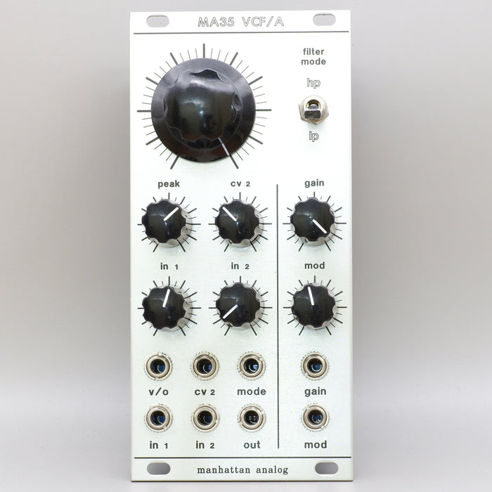 Manhattan analog MA35 VCF/A モジュラーシンセ Manhattan Analog MA35 VCA/VCF [USED:W0]— Clockface Modular