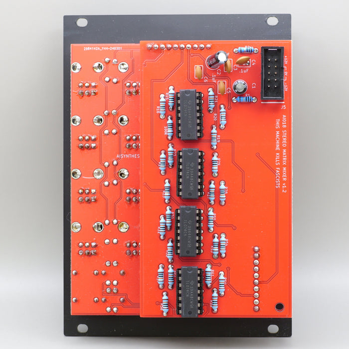 AI Synthesis AI018 Stereo Matrix Mixer [USED:W0]— Clockface Modular