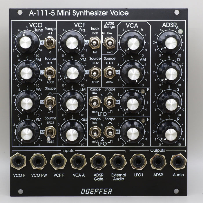 Doepfer A-111-5V Mini Synthesizer Voice [USED:W0]