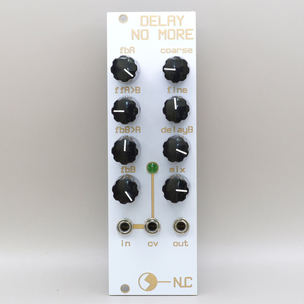 Nonlinearcircuits Delay No More (White) [USED:W0]— Clockface Modular