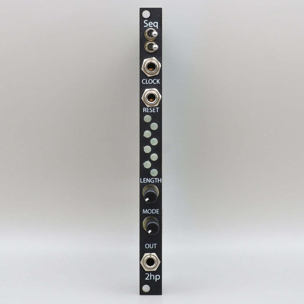 2hp Seq (Silver) — Clockface Modular