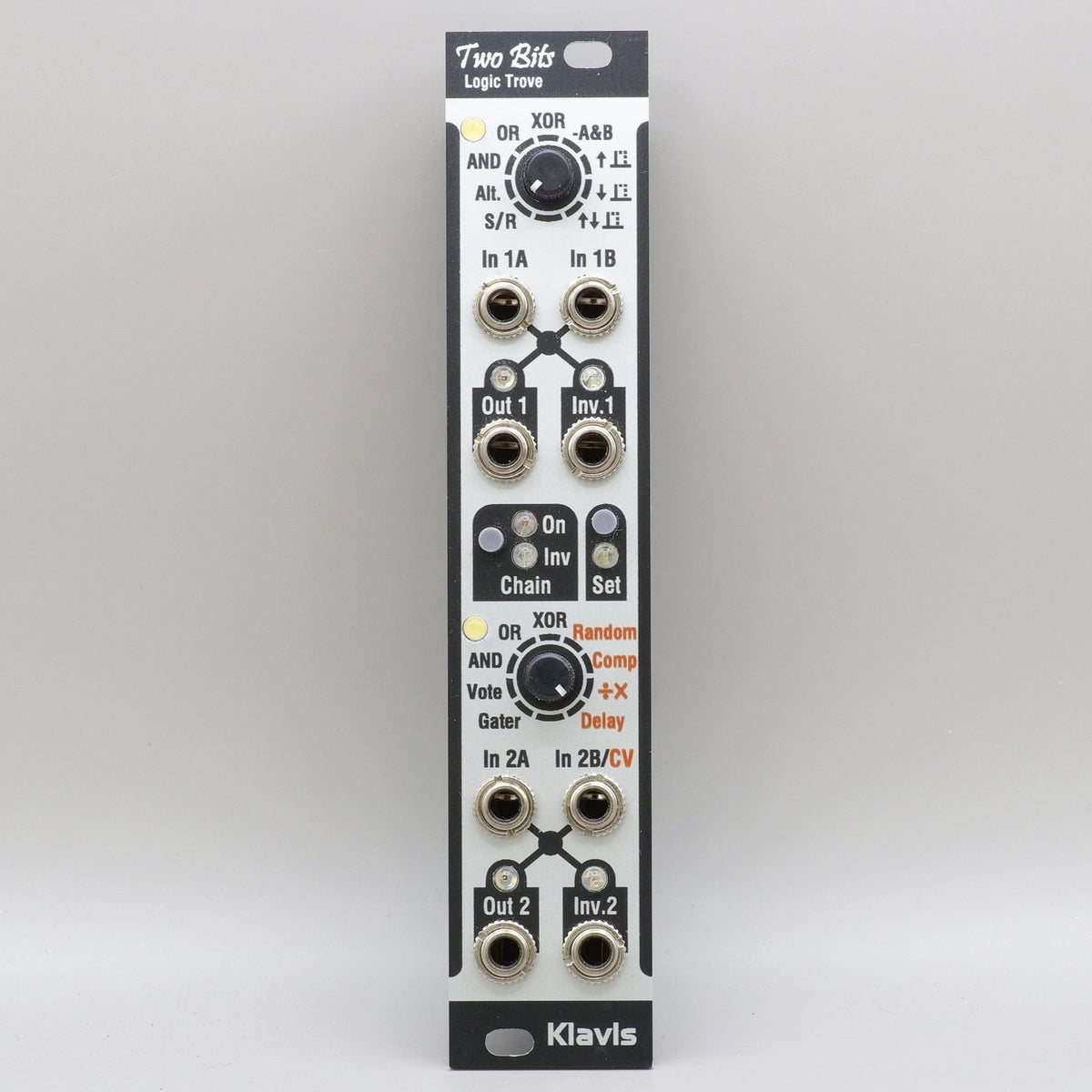 The Silver 　＃０１・＃０２　STRUCTURE　CD２枚組セット Klavis Two Bits (Silver) [USED:W0]— Clockface Modular