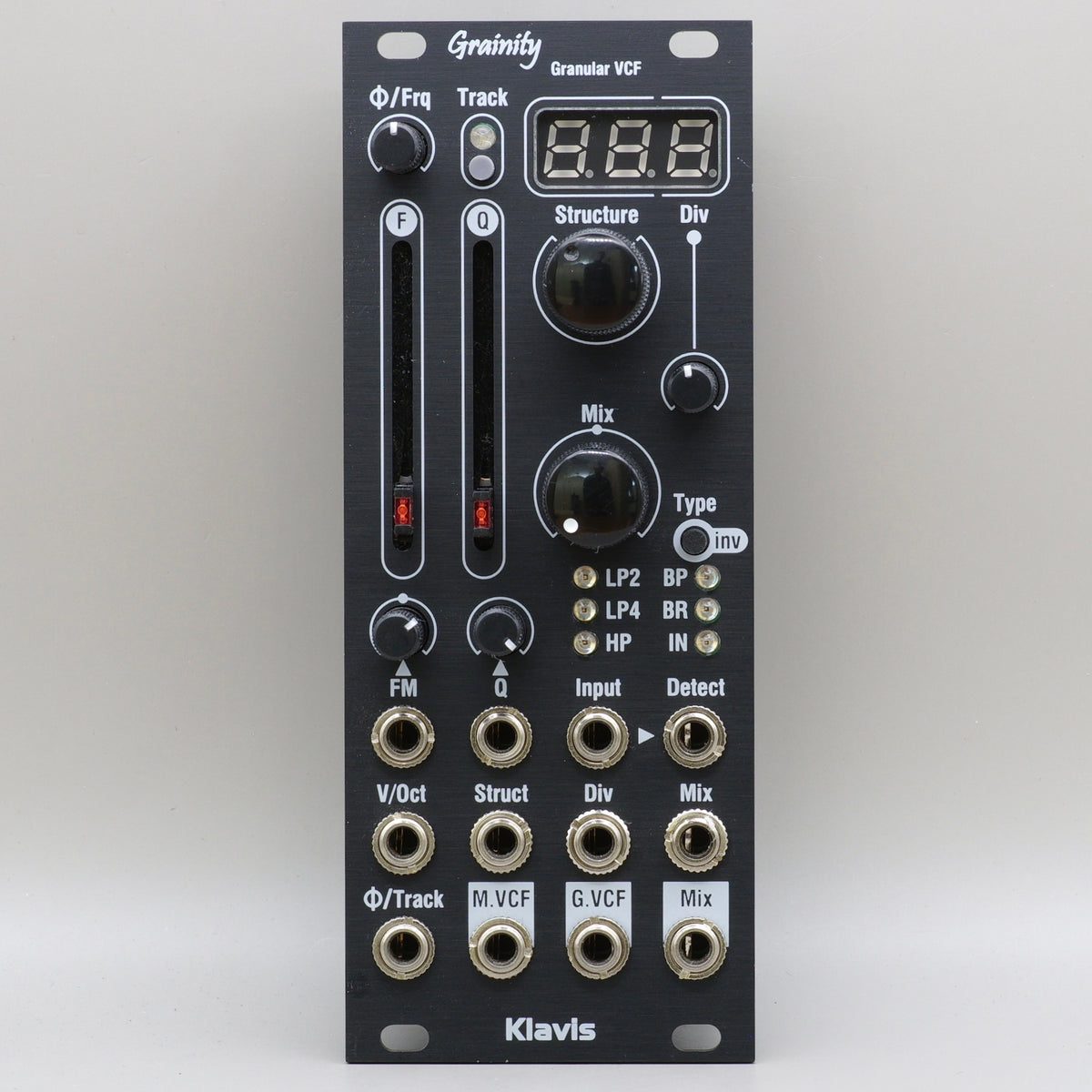 Klavis Grainity (Black) [USED:W0]— Clockface Modular