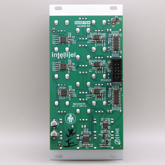 鍵盤楽器 Intellijel Quad VCA Intellijel Designs Quad VCA [USED:W0]— Clockface Modular