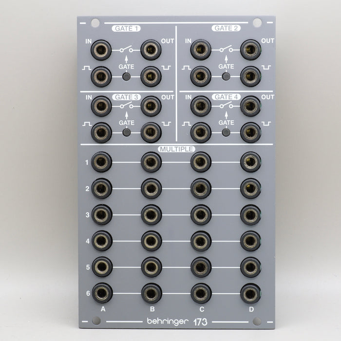 Behringer 173 QUAD SIGNAL GATE/ PATCH BAY [USED:W0]