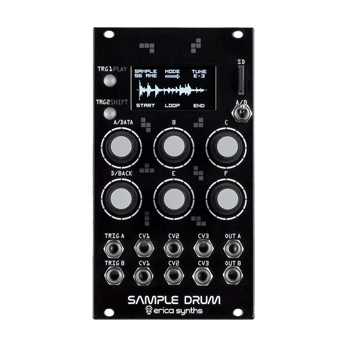 Erica Synths Sample Drum— Clockface Modular Erica Synths Sample Drum— Clockface Modular
