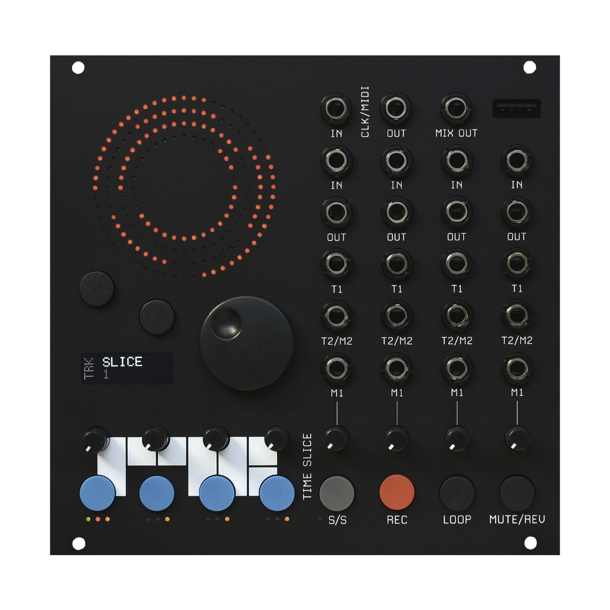 RYK Time Slice 4ch ルーパー モジュラーシンセ RYK Modular Time Slice — Clockface Modular