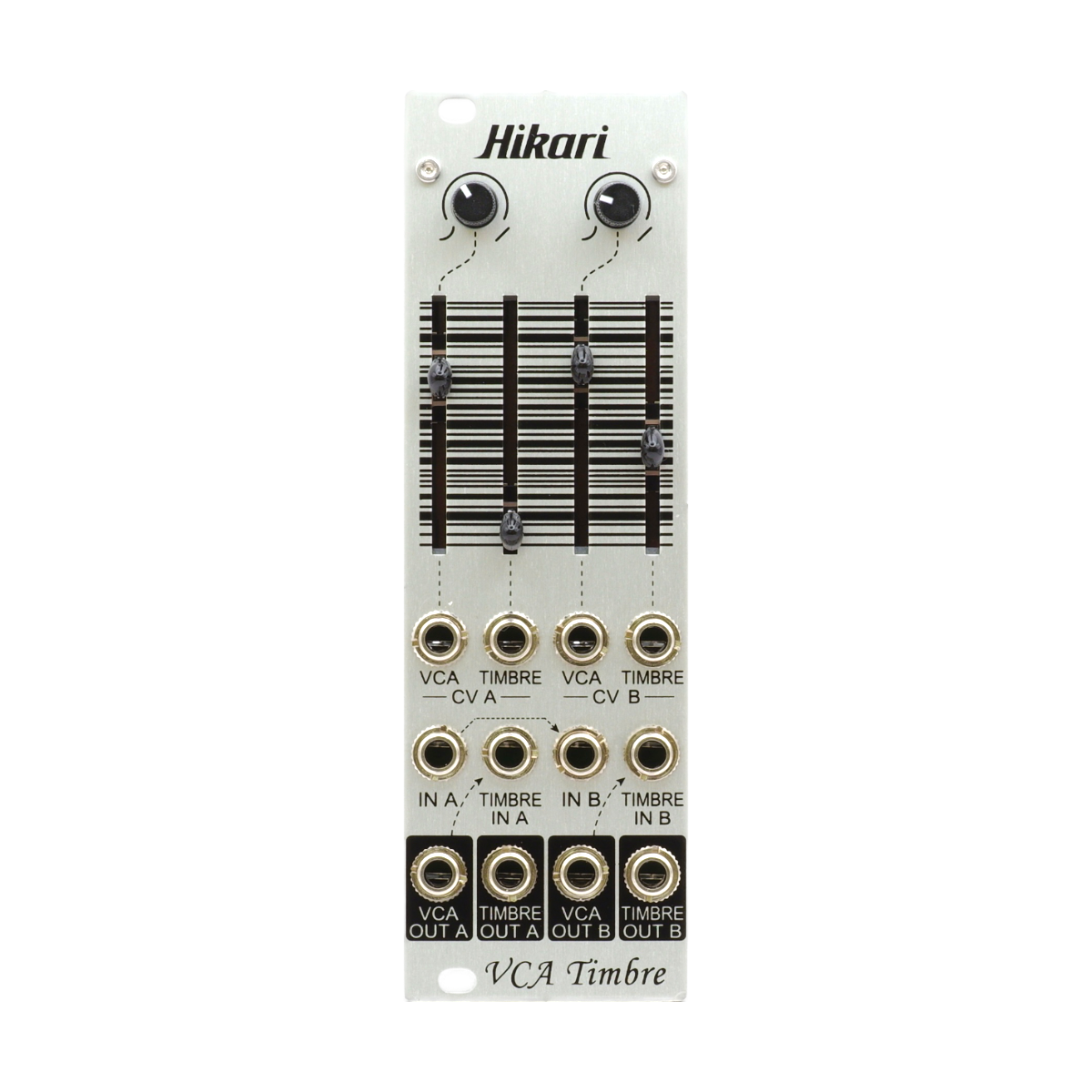Hikari Instruments VCA Timbre— Clockface Modular Hikari Instruments VCA Timbre— Clockface Modular